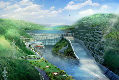 扶绥老挝南塔河1号水电站项目